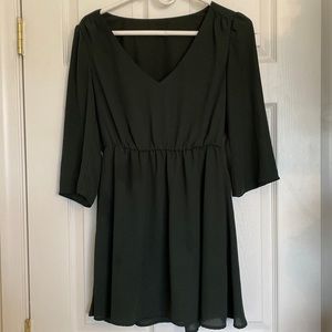 Flowy Green Dress